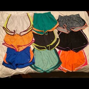 9 Pairs of Nike Shorts
